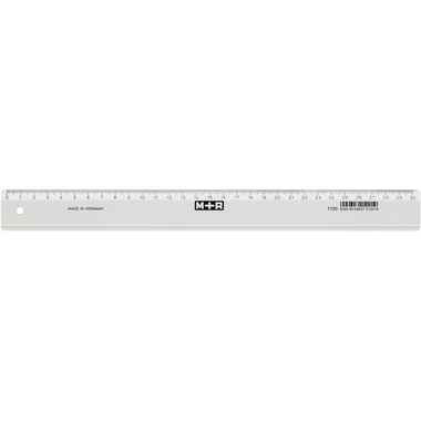 M+R Règle 30cm 711300000 transparent, Skala PP