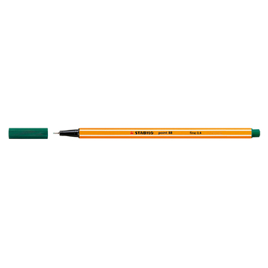 STABILO Fineliner Point 88 0.4mm 88/53 tannengrün