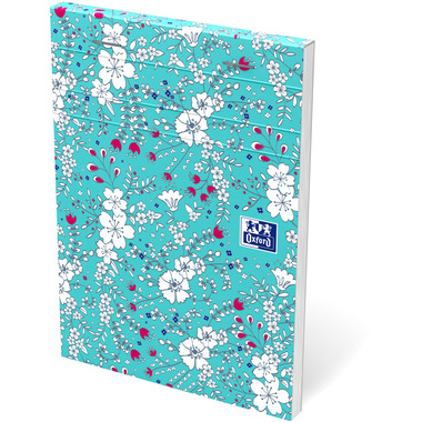 OXFORD Notizblock ForMe Floral A6 400094827 liniert 6mm, 90g 80 Blatt