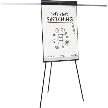 LEGAMASTER Flipchart Dreibein 120x77cm 7-152910 SKETCH PRO