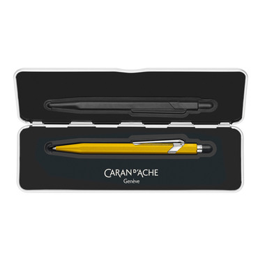 CARAN D'ACHE Stylo à bille 849 Colormat-X 849.743 jaune, Slimpack