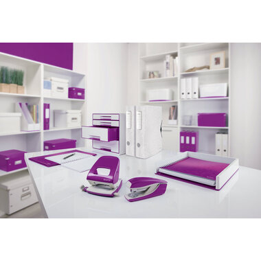LEITZ Briefablage WOW A4 52263062 violett