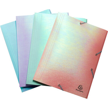 EXACOMPTA Classeur à élastique A4 55130E Candy Tidy, assortiment