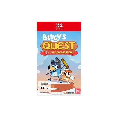PM Studios Blueys Quests for the Gold Pen [NSW2] (D) (Box)