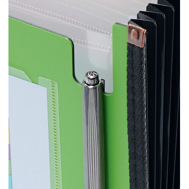 KOLMA Cartella comp. Daily A4 11.032.01 verde