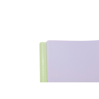 CLAIREFONTAINE Koverbook Schulheft Blush A5 961775C 90g, liniert lila / lindgrün