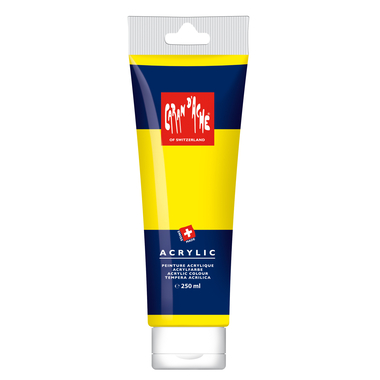 CARAN D'ACHE Couleur acrylique 250ml 2813.240 yellow