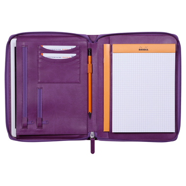 RHODIA Cartella conferenza A5 168105C viola