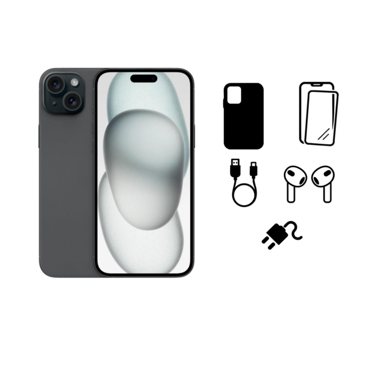 Apple iPhone 15 Reenova refurbished (256GB, Black) | postshop.ch