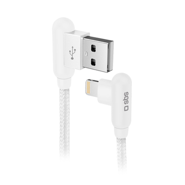 90°-Lightning Kabel für Daten und Aufladung