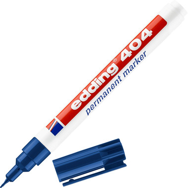 EDDING Marqueur permanent 404 404-3 bleu