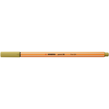 STABILO Fineliner Point 88 0.4mm 88/66 cachi