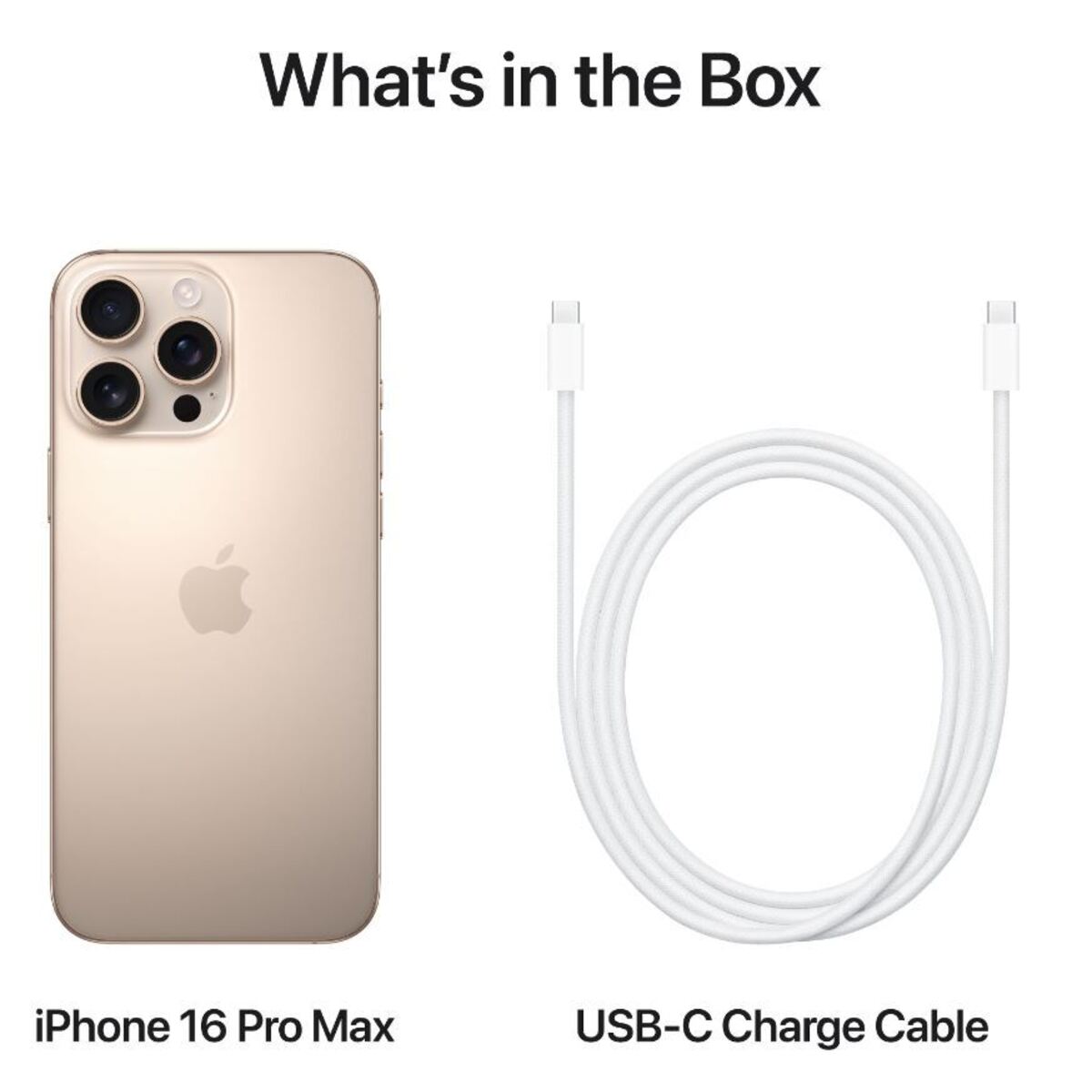 Apple iPhone 16 Pro Max (256GB, Desert Titanium) | postshop.ch