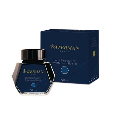 WATERMAN Inchiostro 50ml S0110790 blu/nero