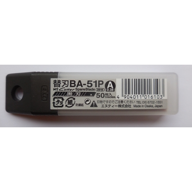 NT Lames 9mm BA-51P noir 50 pcs.