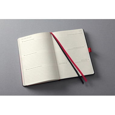CONCEPTUM Calendrier semainier 2026 C2609 1S/2P nr/rge 15.1x10.8cm