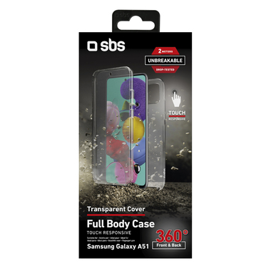 Transparentes Cover 360° für Samsung Galaxy A51