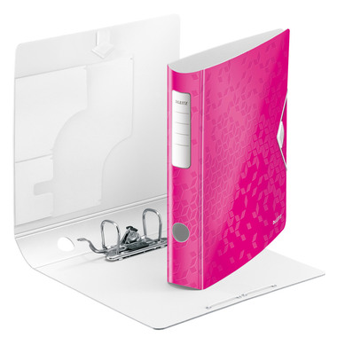 LEITZ Ordner WOW Active 180° 6.5cm 11070023 pink A4