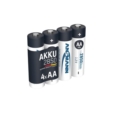 Ansmann Batteria Tipo 2850 NiMH AA 2850 mAh, 4 pezzi