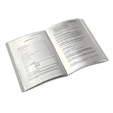 LEITZ Sichtbuch Style PP A4 39590004 arctic white 40 Taschen