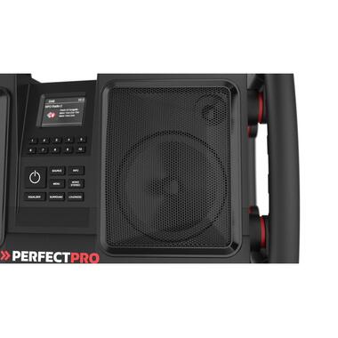Perfectpro DAB+ Radio ROCKBULL Black