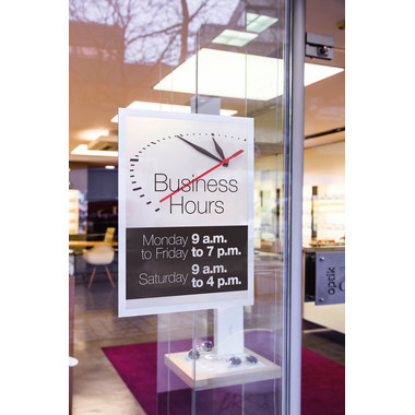 DURABLE Duraframe SUN A3 484223 aderente, nero 2 pezzi