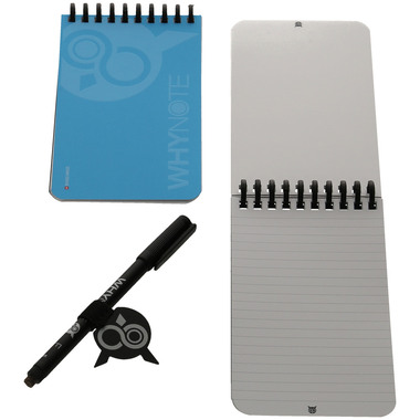 WHYNOTE Carnet A6 WNPBOK04 kit de démarrage, bleu