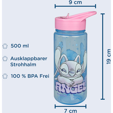 SCOOLI Trinkflasche Aero 500ml STLG9913 Lilo & Stitch