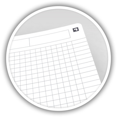 OXFORD Collegebook A4+ 100050225 kariert 5mm, 90g 70 Blatt