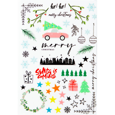 I AM CREATIVE Rub on Sticker A5 4010.59 Xmas