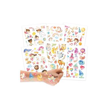 Set di tatuaggi Papierdrachen fate e troll