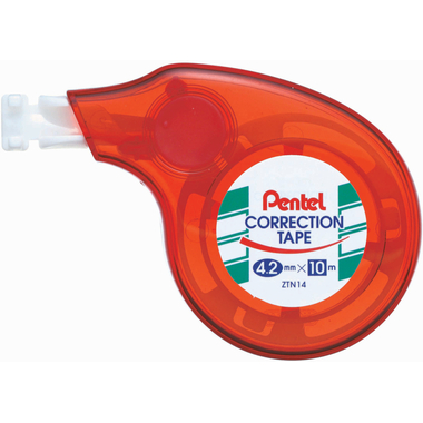 PENTEL Roller de correction XZTN14BW 4,2mmx10m blanc