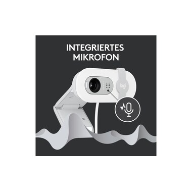 Logitech Brio 100 Bianco