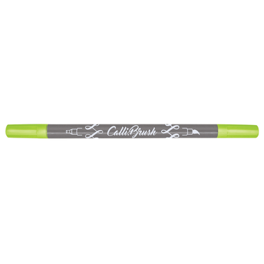 ONLINE Callibrush Pen Double Tip 2mm 19057/6 Fluo Green