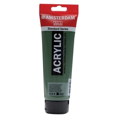 AMSTERDAM Peinture acrylique 250ml 17126220 olive 622