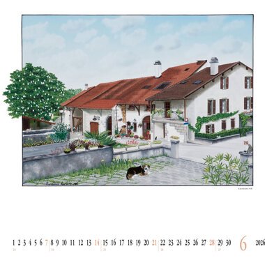 KURATLI Calendario 2026 9783952596616 Susanna Kuratli ML 42x42cm