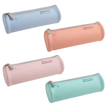 EXACOMPTA Trousse Aquarel ronde 52570E ass. 22.5x7.5cm