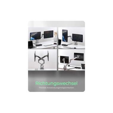 ICY BOX Tischhalterung bis 9 kg – Silber