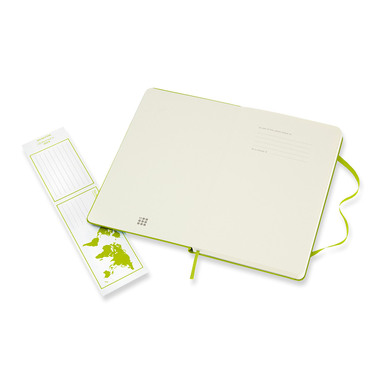 MOLESKINE Carnet Classic HC Large 420850871 limevert,ligné 208 feuil.