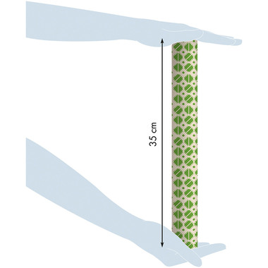 CLAIREFONTAINE Tiny Rolls Carrés 223868C 80g, 5 x 0,35m
