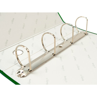 BIELLA Cart. anelli Dinor-Quatro 7cm 12644730U verde, 4-anelli A4