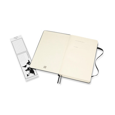 MOLESKINE Carnet HC L/A5 628028 en blanc, noir, 400 pages