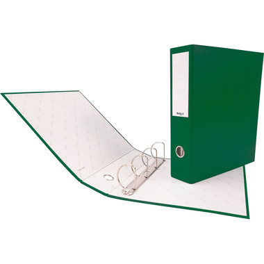 BIELLA Cart. anelli Dinor-Quatro 7cm 12644730U verde, 4-anelli A4