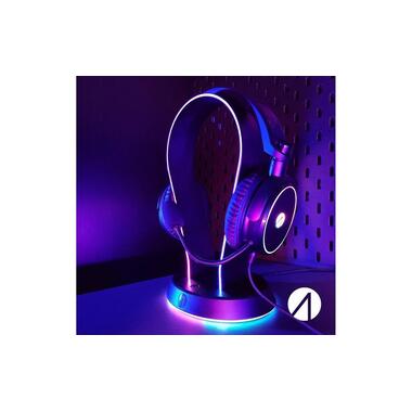 Stealth Gaming Headphones & Headset Holder Light-Up Black