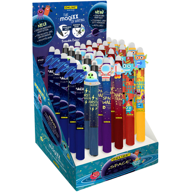 ONLINE Stylo Gel magiXX Fun Space 35395/30 Display, assorté 30 pièces