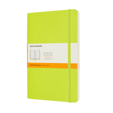 MOLESKINE Taccuino SC L/A5 850994 rigato,limone,192 p.