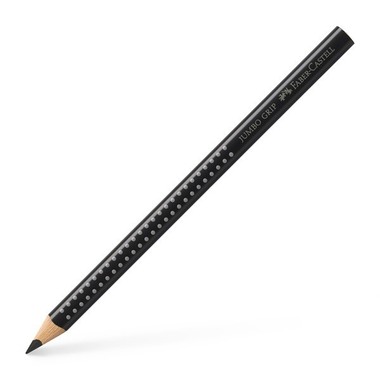 FABER-CASTELL Farbstift Jumbo Grip 110999 schwarz