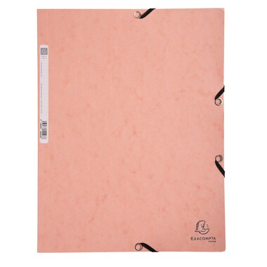 EXACOMPTA Pochette à élast. Aquarel A4 55527E coral