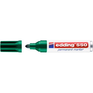 EDDING Permanent Marker 550 3-4mm 550-4 grün