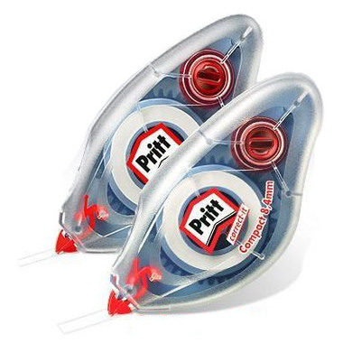 PRITT Compact Roller 6.0mmx10m PCK6H Korrektur weiss
